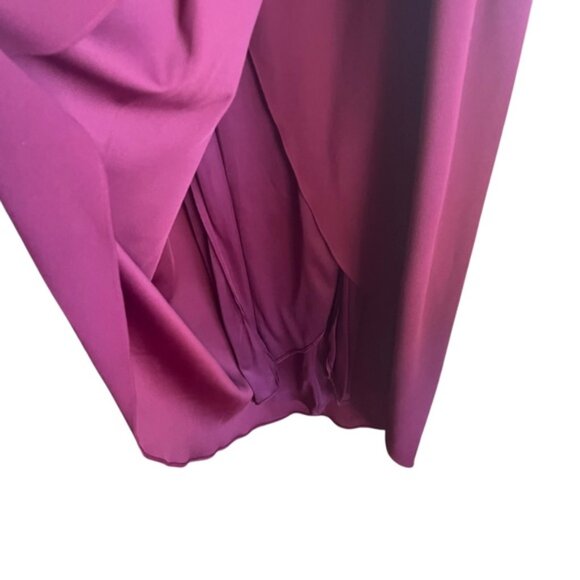 BHLDN Deep Red Evening Dress Size 16 Wine Holiday Formal - Picture 6 of 15